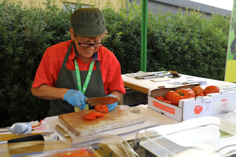 Pomodoro Riccio degustazione al Rural Festival