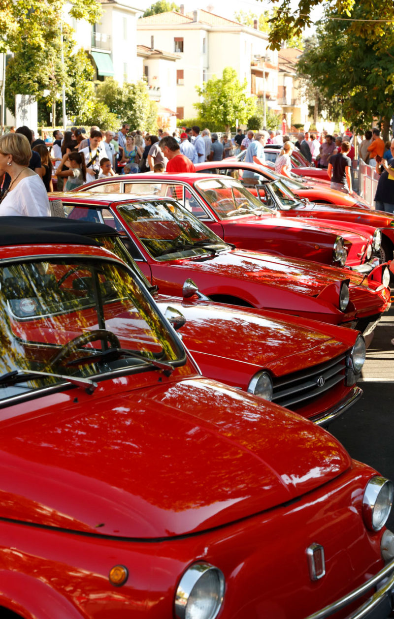 Collezione auto d'epoca alla Festa del Pomodoro