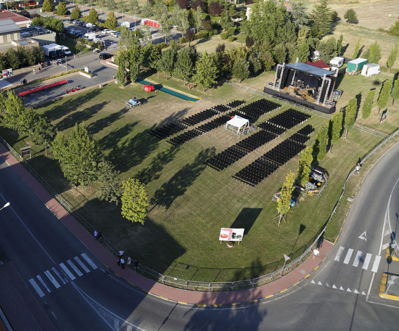 Palco del Festa del Pomodoro