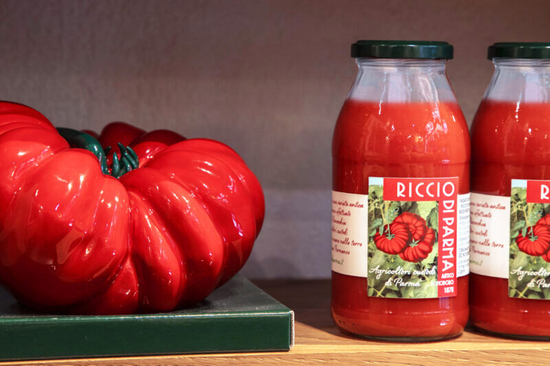 Pomodoro Riccio creato da Ceramica del Ferlaro